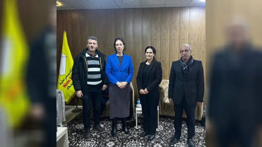 Nûnera Taybet a Brîtanyayê serdana Rojavayê Kurdistanê kir