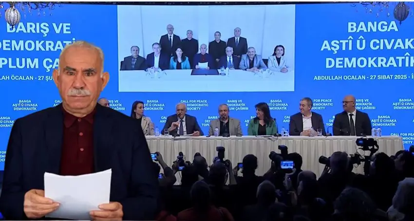 Ji AK Partiyê yekem daxuyaniya banga Ocalan: Em li encamê dinêrin