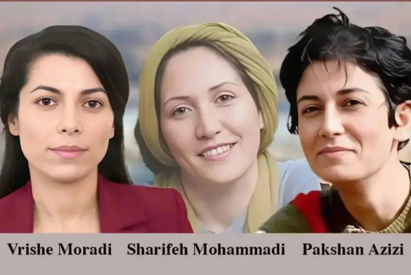 سێ سیاسەتمەداری کەنەدی كەفالەتی سیاسی پەخشان عەزیزی، شەریفە محەممەدی و وریشە مورادی، سێ ژن کە سزای لەسێدارەدانیان بەسەردا سەپێندراوە، گرتووەتە ئەستۆ