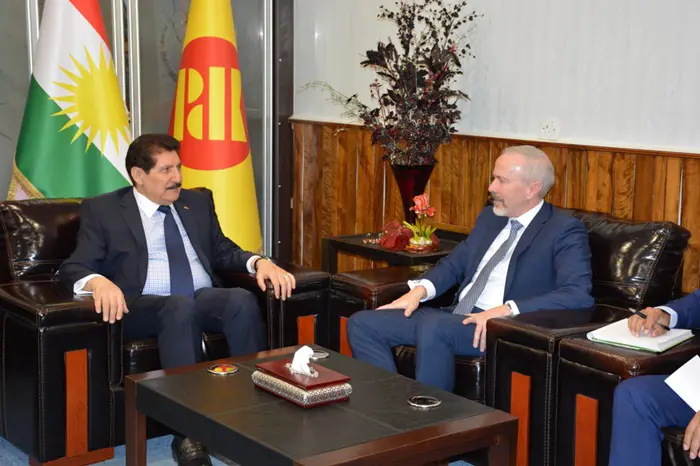 فازڵ میرانی پێشوازی لە کونسووڵی گشتی ئەمریکا لە ھەولێر کرد