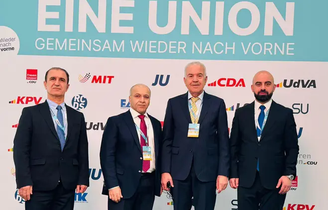 شاندێکی پارتی بەشداری کۆنفرانسی پارتی کریستیان دیموکراتی ئاڵمانیای کرد