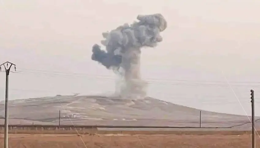 Balafirên Tirk cardin Bendava Tişrînê û Kobanî bombebaran kir