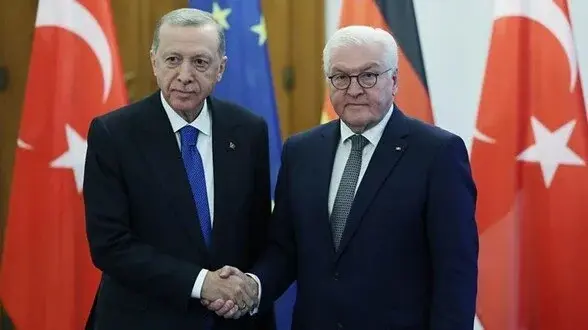 Erdoğan-Steinmeier görüşmesi başladı