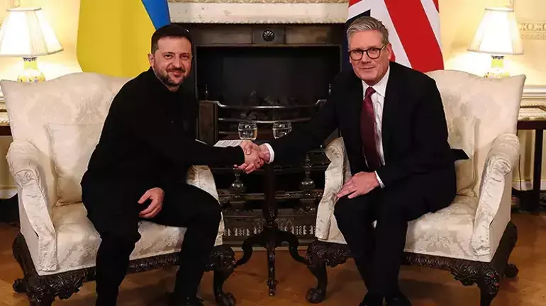 Zelenskiy, li Londrayê bû mêvanê Keir Starmer