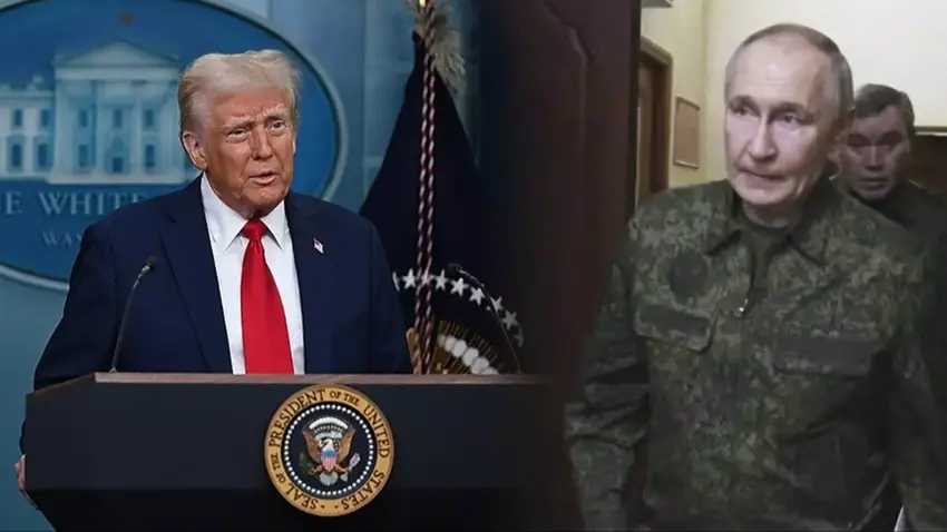 Trump'ın sözleri sonrası, Putin askeri üniformayla Kursk'a gitti! 