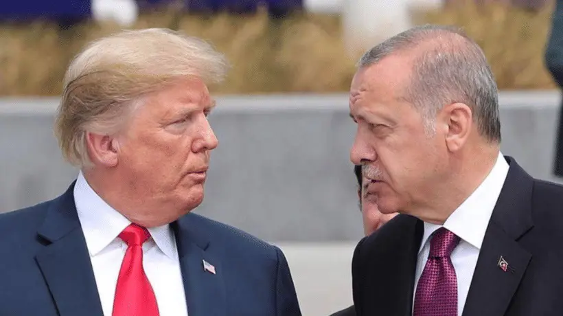 Erdogan û Trump bi telefonê axivîn