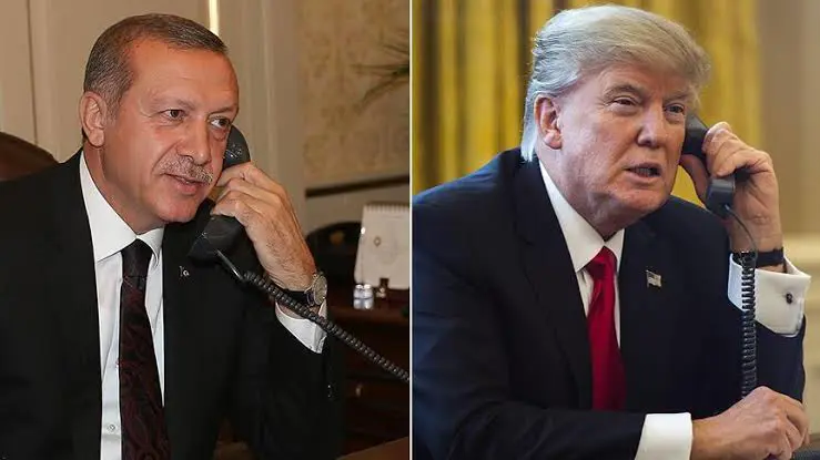 Erdoğan, Trump ile telefonda görüştü