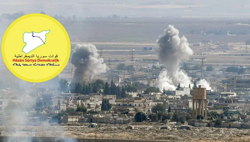 HSD: Tirkiyê êrîsên xwe yên asmanî zêdetir kirine