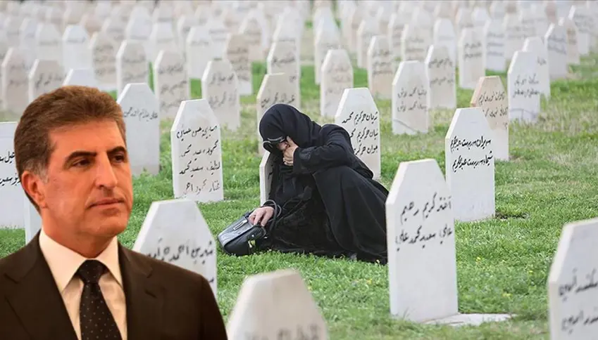 Nêçîrvan Barzanî: Edaleteke rastîn hebûya jenosîda Helebceyê bes bû ji bo dayîna hemû mafên Kurdan