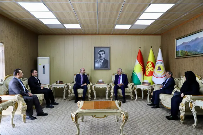 ھۆشیار سیوەیلی پێشوازی لە کونسووڵی گشتی ئەرمینیا لە ھەرێمی کوردستان کرد