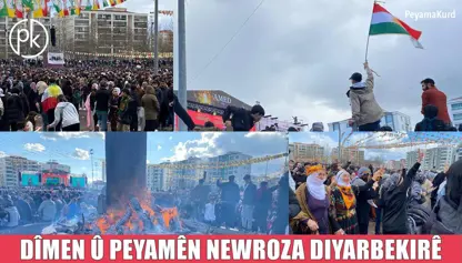 Peyamên biratiya Kurdan mohra xwe li Newroza Diyarbekirê da!