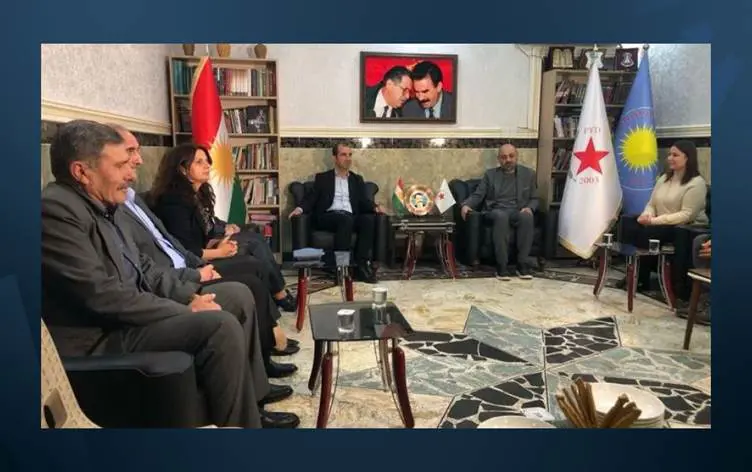 DEM Parti ve DBP heyetinden PYD’ye ziyaret