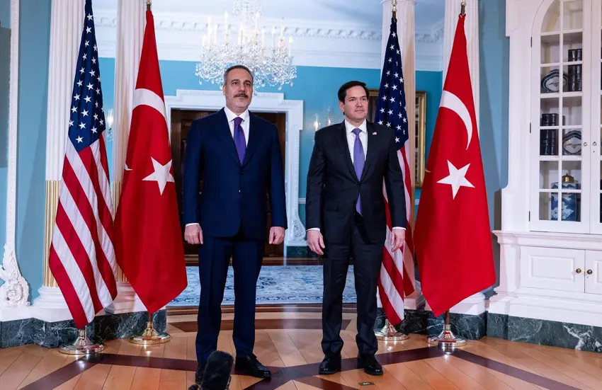 Fidan ile ABD'li mevkidasi Rubio, Washington'da görüstü