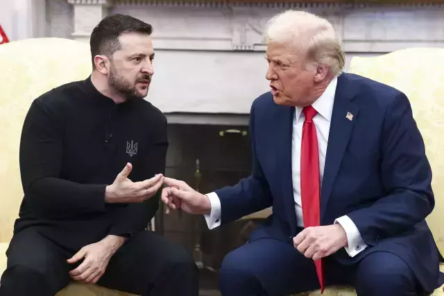 Trump: Heya desteka me ji Zelenskiy re hebe, wê bi Rûsya ra astiyê neke