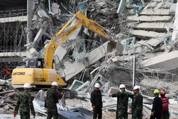 زیادبوونی زیانەکانی بوومەلەرزە لە میانمار و تایلەند؛ سەدان كەس گیانیان لەدەست داوە و هەزاران كەسی دیکەش بریندارن