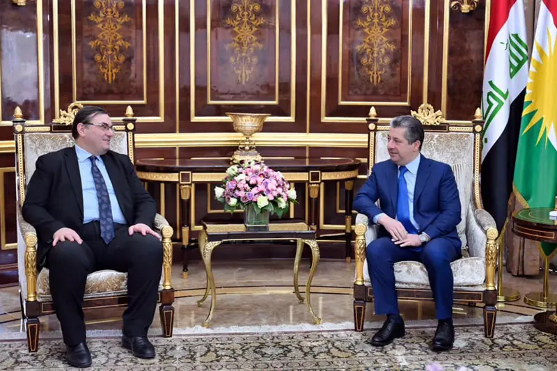 سەرۆکی حکوومەت پێشوازی لە باڵیۆزی نەمسا لە عێراق کرد