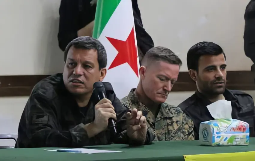 Koalisyon, DSG, ve Arap asiretlerinin ileri geleneleri toplanti yapti