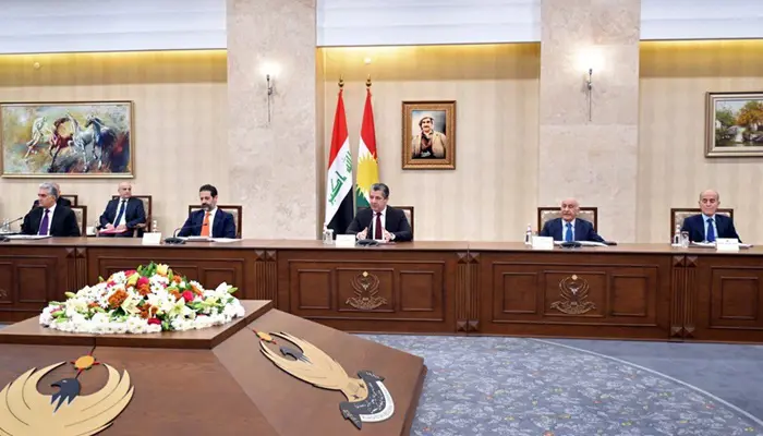 ئەنجوومەنی وەزیران دوو تەوەری تاوتوێ کرد