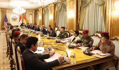 هەرێمی کوردستان و ئەمریکا پرۆسەی چاکسازی هێزی پێشمەرگەیان تاوتوێ کرد