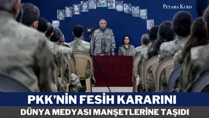 PKK’nin 12’nci Kongresi ve fesih kararı dünya gündeminde