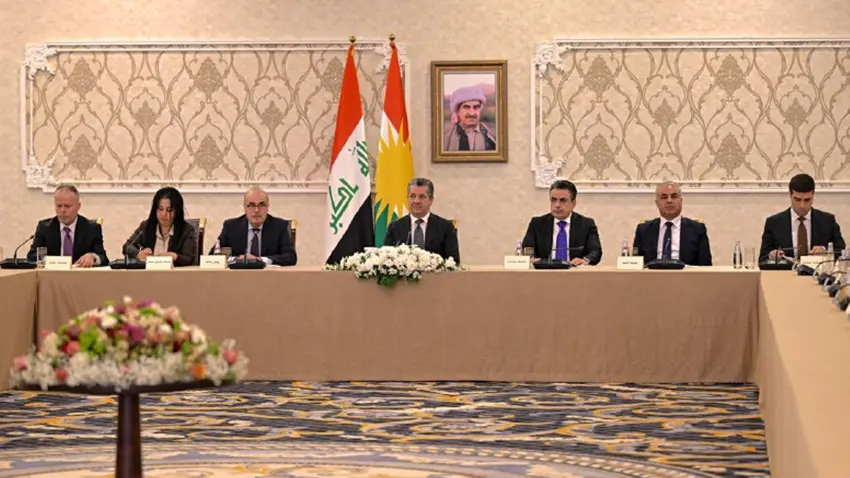 Mesrûr Barzanî bi Yekîtiya Qutabî û Lawên Demokratên Kurdistanê re civiya