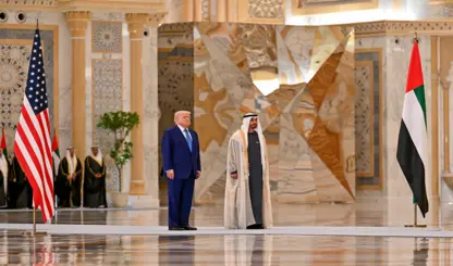 Trump: "BAE, on yılda ABD'ye 1,4 trilyon dolar yatırım yapacak"