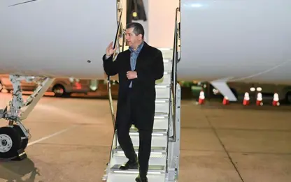 Mesrur Barzani Washington'a ulaştı