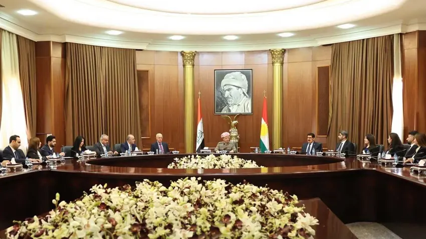 Mesud Barzani, Kürdistan Demokratik Öğrenci ve Gençlik Birliği'ne desteğini yineledi