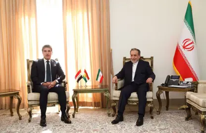 نێچیرڤان بارزانى و وهزیرى دهرهوهى ئێران پهیوەندییهكان تاوتوێ دهكهن