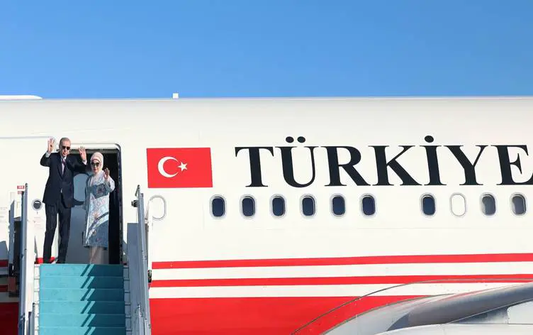 Erdoğan Macaristan'a gitti