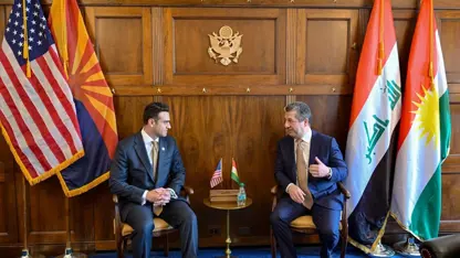 Mesrûr ??Barzanî bi endamên Kongra Amerîkayê Abraham Hamadeh û Adam Simith re civiya