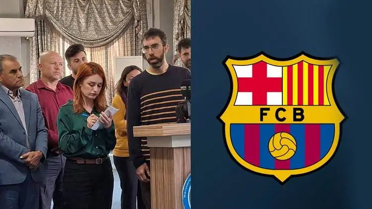 Barcelona dê li Rojava û Herêma Kurdistanê dibistanên fûtbolê ava bike