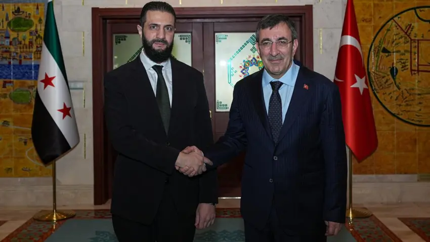 Ahmed Şaraa, Cevdet Yılmaz ile görüştü