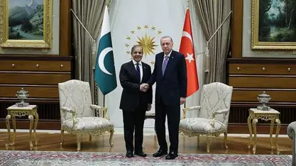 Erdoğan, Pakistan Başbakanı Şerif ile bir araya geldi