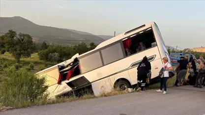 Isparta'da otobüs kazası: Çok sayıda yaralı!