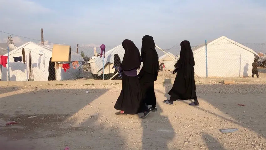 Şam’dan Hol Kampı'na ilk resmi ziyaret