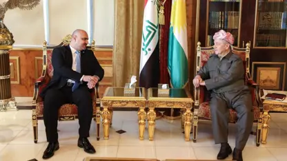 Başkan Mesud Barzani ITC Başkanını kabul etti 