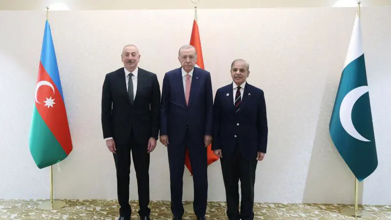 Erdoğan Azerbaycan'da Şerif ve Aliyev ile görüşecek