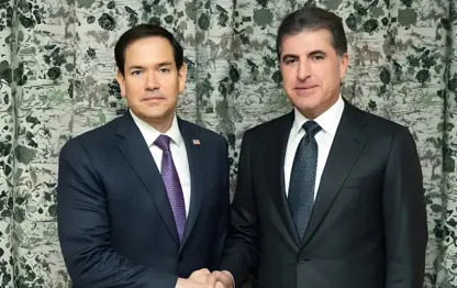 Nêçîrvan Barzani û Wezîrê Derve yê Amerîkayê Rubio civiyan