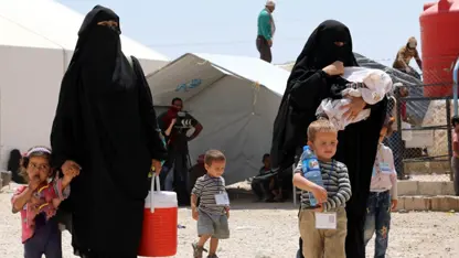 Rojava, ISİD’li bir kadını ve 4 çocuğu Almanya'ya teslim etti