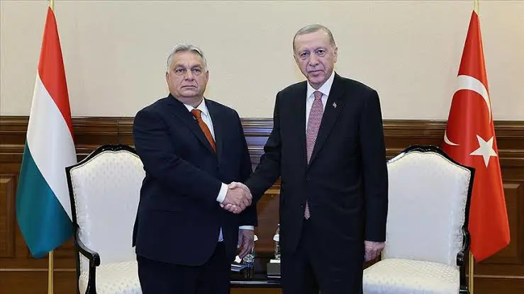 Erdoğan, Macaristan Başbakanı Orban ile görüştü