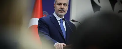 Fidan, Fransız mevkidaşı Barrot ile görüştü