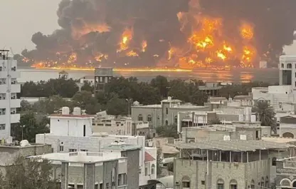 ئیسرائیل ڕایگەیاند تەواوی فڕۆکەخانەی سەنعا لەكار كەوتووە