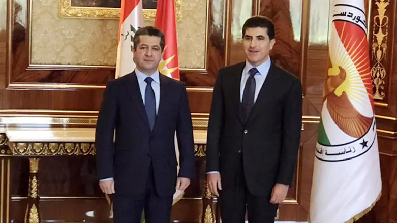 Serok û serokwezîrê Herêma Kurdistanê papa yê nû pîroz kirin