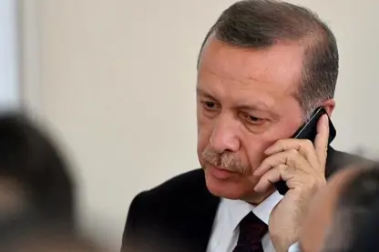 Erdoğan, di rêya telefonê de bi serokên 2 dewletan re axifî