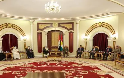 Serok Barzanî: Divê pirsgirêkên li Iraqê li ser esasê destûrê bên çareserkirin