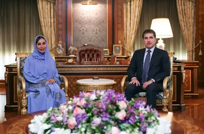 سهرۆكى ههرێمى كوردستان، پێشوازی لە هەڵسووڕێنەری کونسووڵخانەی گشتی ئیمارات كرد