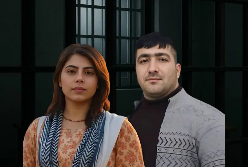 بەندکراوێکی سیاسی مەحکووم بە سێدارەدان و ژنەکەی دەست بەسەر کران