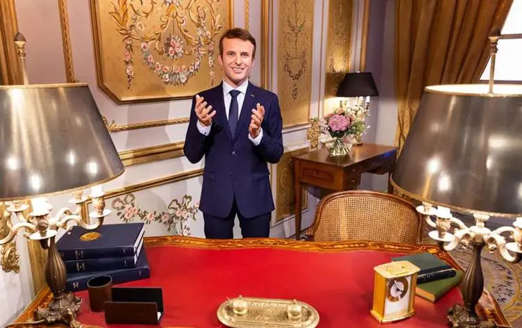 Fransa'daki bal mumu müzesinden Macron'un heykeli çalındı!