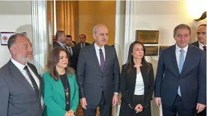 Serokê TBMMê serdana Partiya DEMê kir